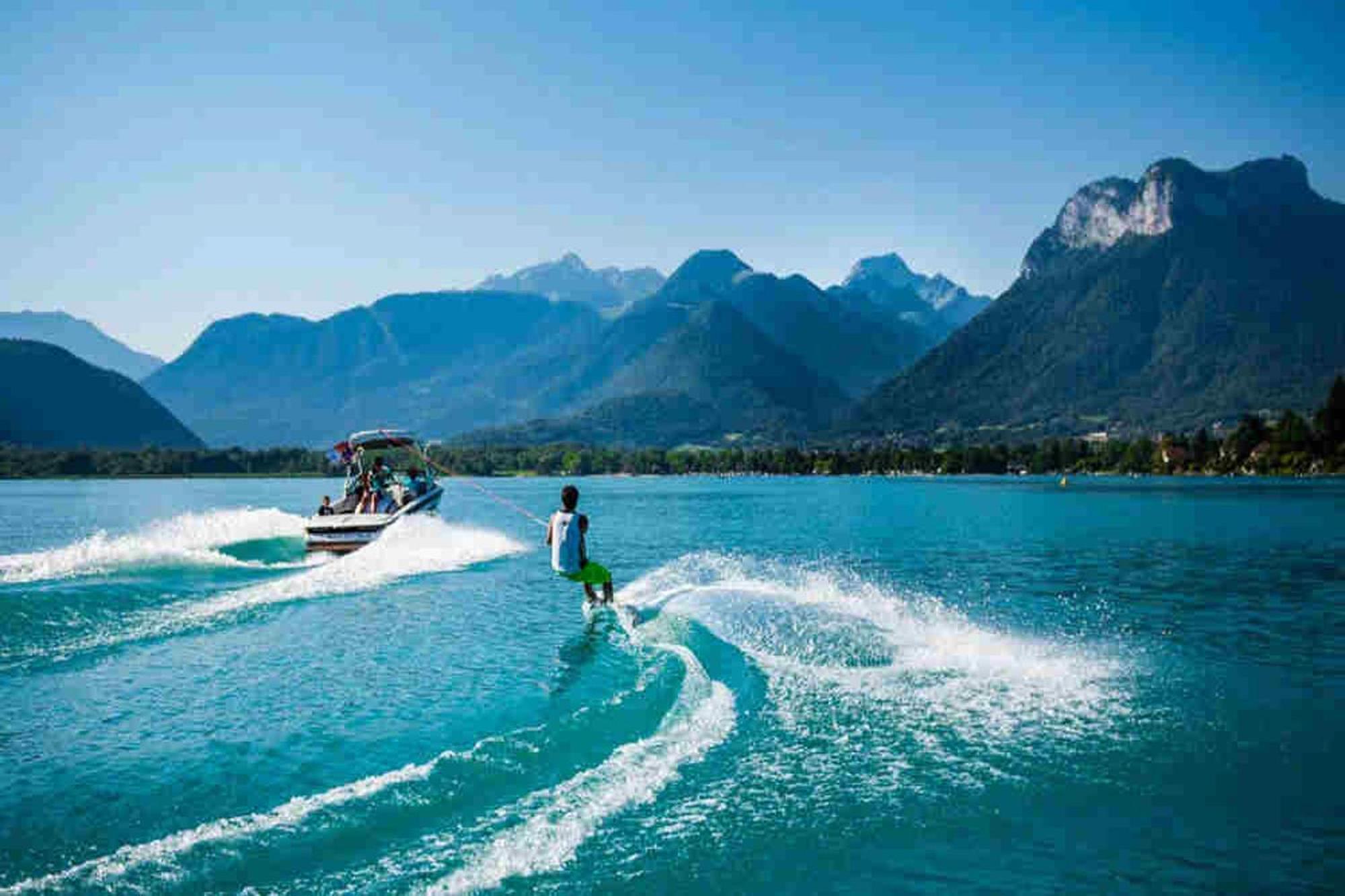 Reflet Bleu Du Lac D'Annecy 3 Etoiles - Face Au Lac, Parking Gratuit, Paddle Board Doussard Zewnętrze zdjęcie